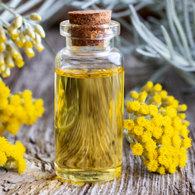 Helichrysum italicum essential oil, certified organic image 0